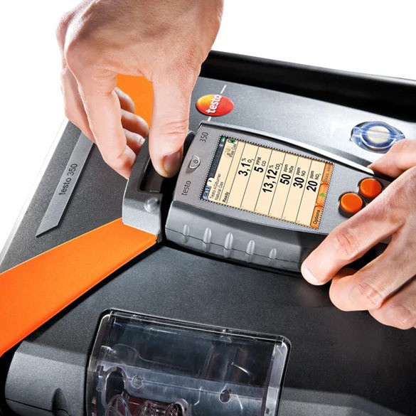 German Testo 350 Portable Combustion Efficiency Analyzer Brand New Testo Fully Automatic Range Flue Gas Analyzer