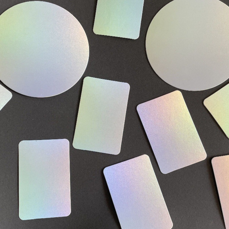 350g Thickeneded Colorful Frosted Laser Fantasy Paper Decorative Cardboard Multi-Purpose Gift Packaging Reflective Paper