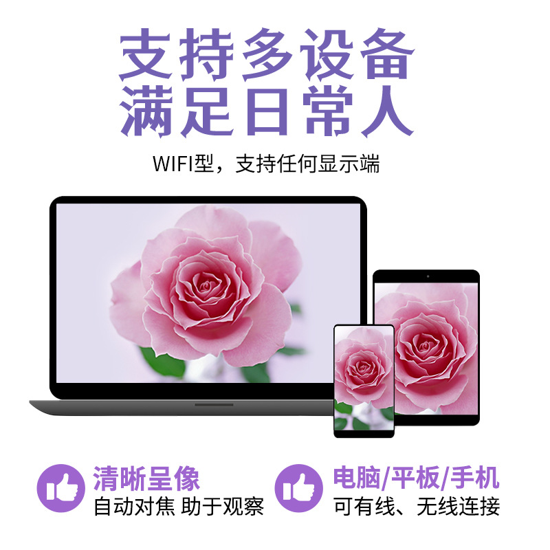 Vaginal Endoscope Visual Gynecological Examination Device Electronic High-Definition Camera Without Dilating the Vagina Cervical Instrument Wide-Angle