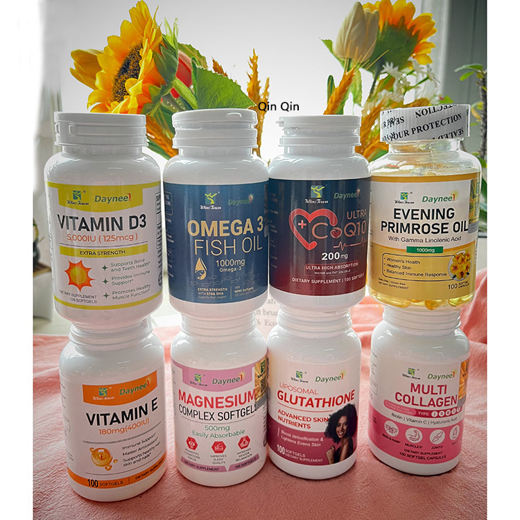 Капсулы коллагена с омега-3 и маслом вечерней примулы