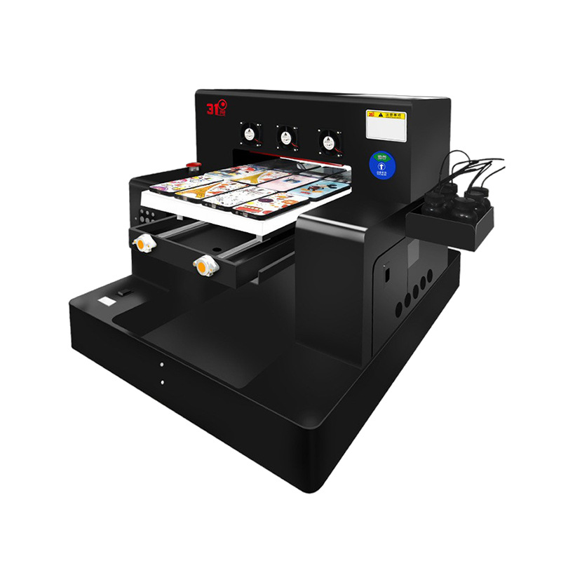 Visual Positioning Safety Helmet Small A3 Flatbed Uv Printer Acrylic Helmet Glass Wine Bottle Mobile Phone Case Printing