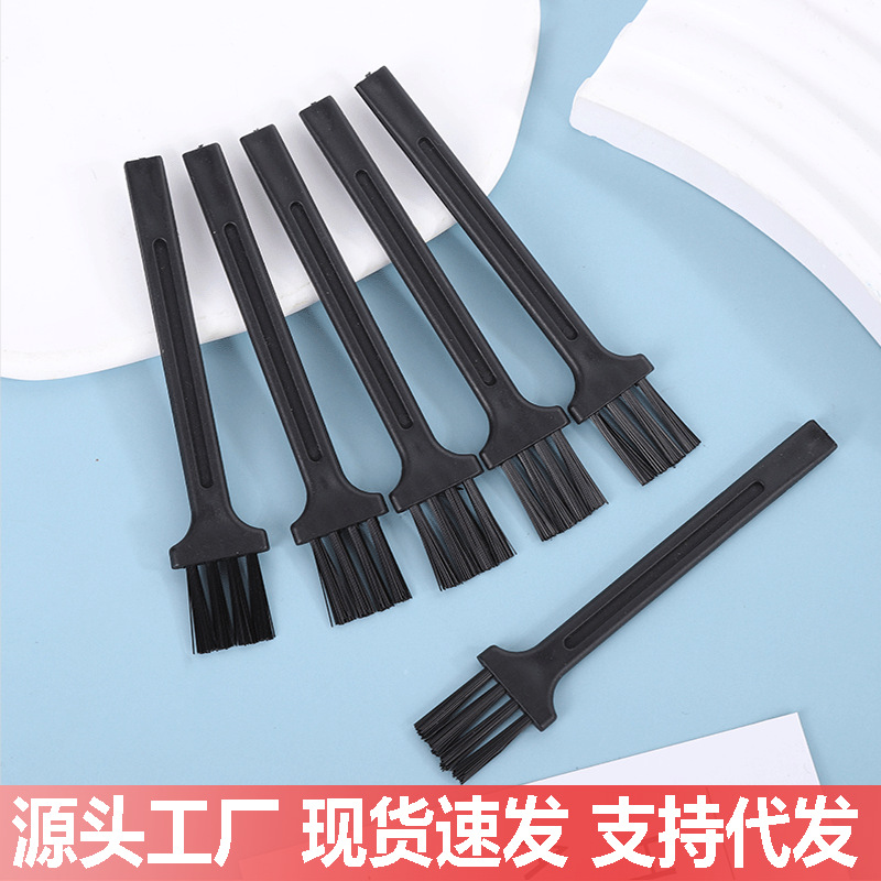 Оптовая щетка для чистки бритвы 8 см, щетка для чеснока, маленькая щетка для мельницы, щетка для чистки машинки для стрижки