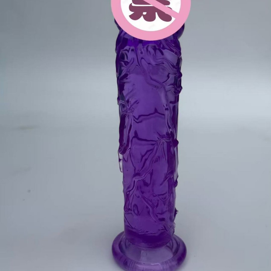 True penis with blue veins and large lines, posterior anus, egg-free dildo, female masturbator, adult sex products batch