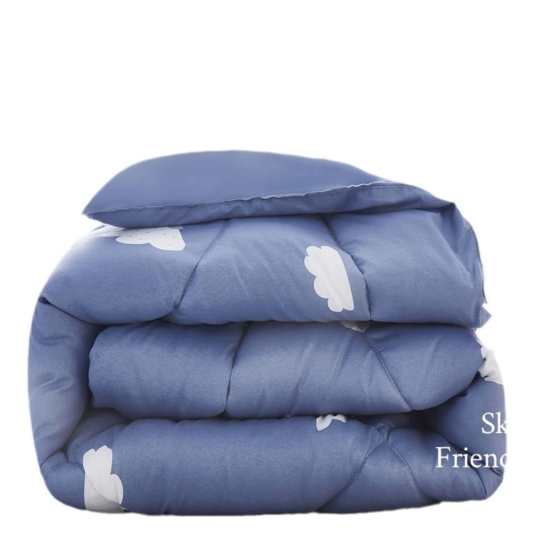 Boutique quilt spring and autumn quilt thickened four-way student dormitory warm labor protection bedding student workers are wholesale