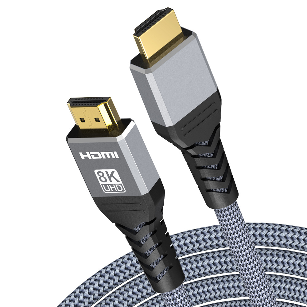 HDMI High-Definition Cable 8K Monitor Computer High-Definition Cable Hdtv Tv Video Cable Hdmi2.1 Projection Screen Cable