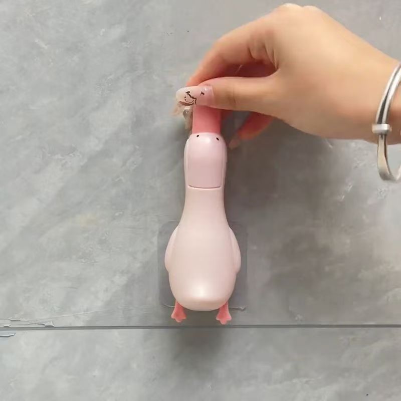 Cute Duck Bathroom Cleaning Clip Bathroom Hair Clip New Hot Product Multifunctional Bathroom Hair Cleaning Clip