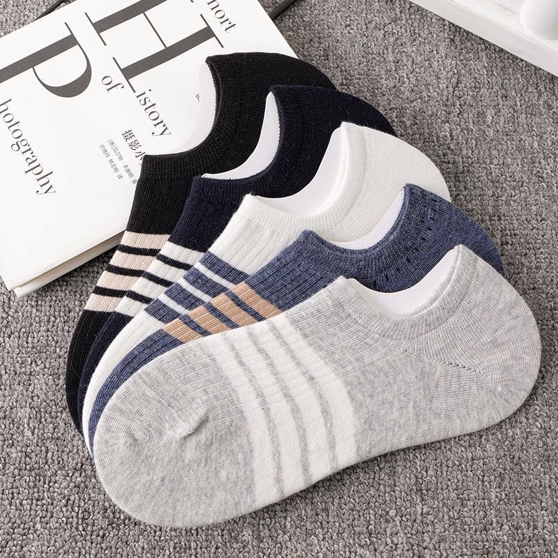 Socks Men's Summer Thin Women's Socks Travel Day Throwing Socks Disposable Boat Socks Sweat Absorbing Breathable Sports Socks Short Socks Men's Socks