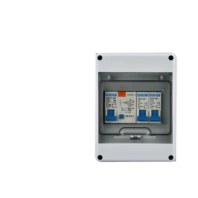 Outdoor Waterproof Distribution Box Ip65 Surface-Mounted Plastic Household Finished Product Cross-Border Hot-Selling Meter Box