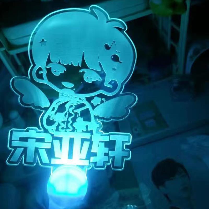 Times Youth League Song Yaxuan Should Aid Lights led Lights Concert Luminous breastplate Head Hoop tnt Should Aid Stick