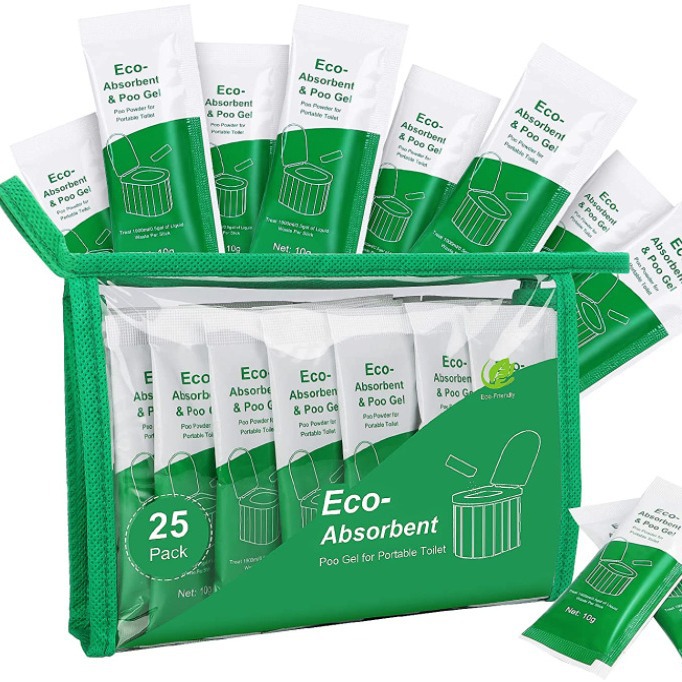 Urine Coagulant, Water-Soluble Film Packaging, Instant High-Absorbent Resin, Urine Solidification, Deodorization and Odor Absorption