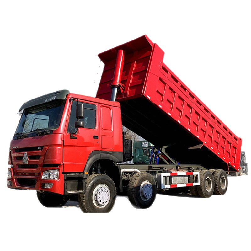Foreign Trade Howo Cabin Truck 371*375 Horsepower Dump Truck, Earthmoving Truck, Trailer, Multi-Purpose Trailer Box