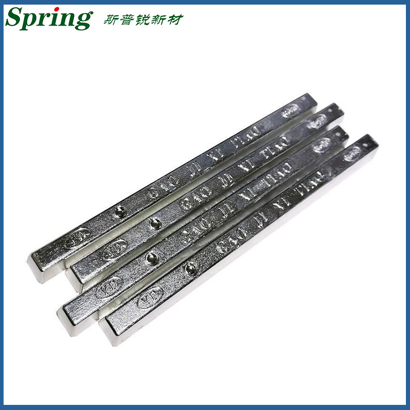 Solder Bar 63A Lead-Containing Tin Bar Wave Soldering Hand Dip Furnace Special Factory Wholesale High Purity Electrolytic Tin Bar