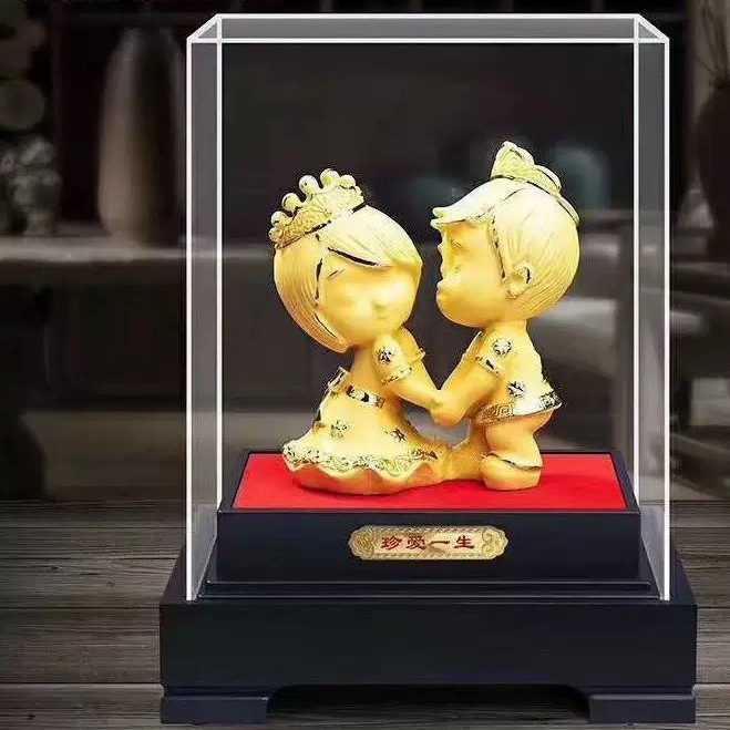 Орнаменты из бархатного песка и золота для свадеб, 100-летние юбилейные украшения, удачные свадебные подарки, изысканные золотые украшения для дома