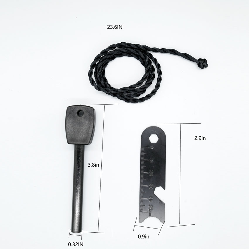 Outdoor sandwich fire sticks camping fire supplies camping survival tools wholesale flint field large magnesium sticks