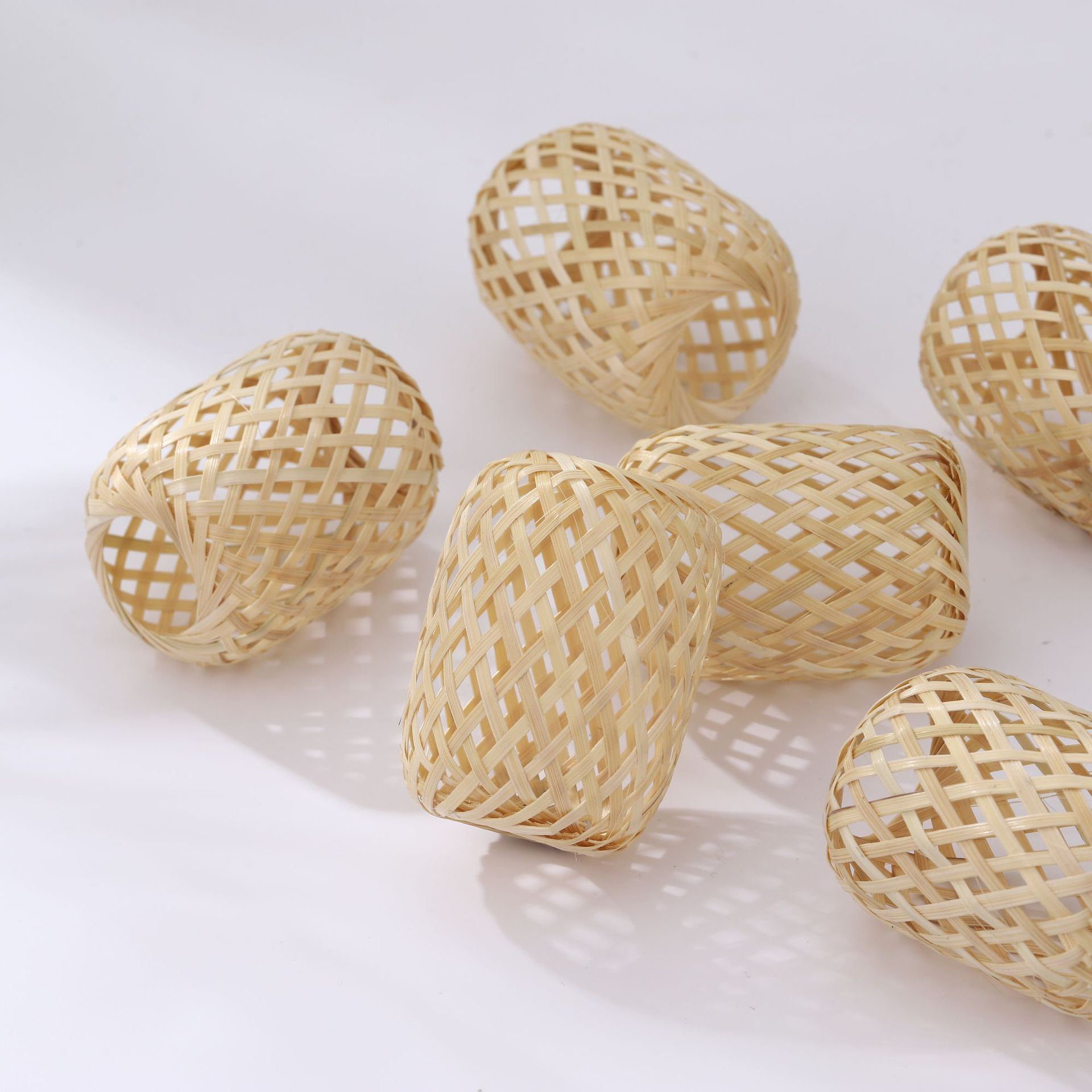 Mid-Autumn Festival Chaoshan Handmade Bamboo Lanterns Cultural and Creative Stalls Small Lanterns Luminous Satchel Lanterns DIY Pendants Wholesale