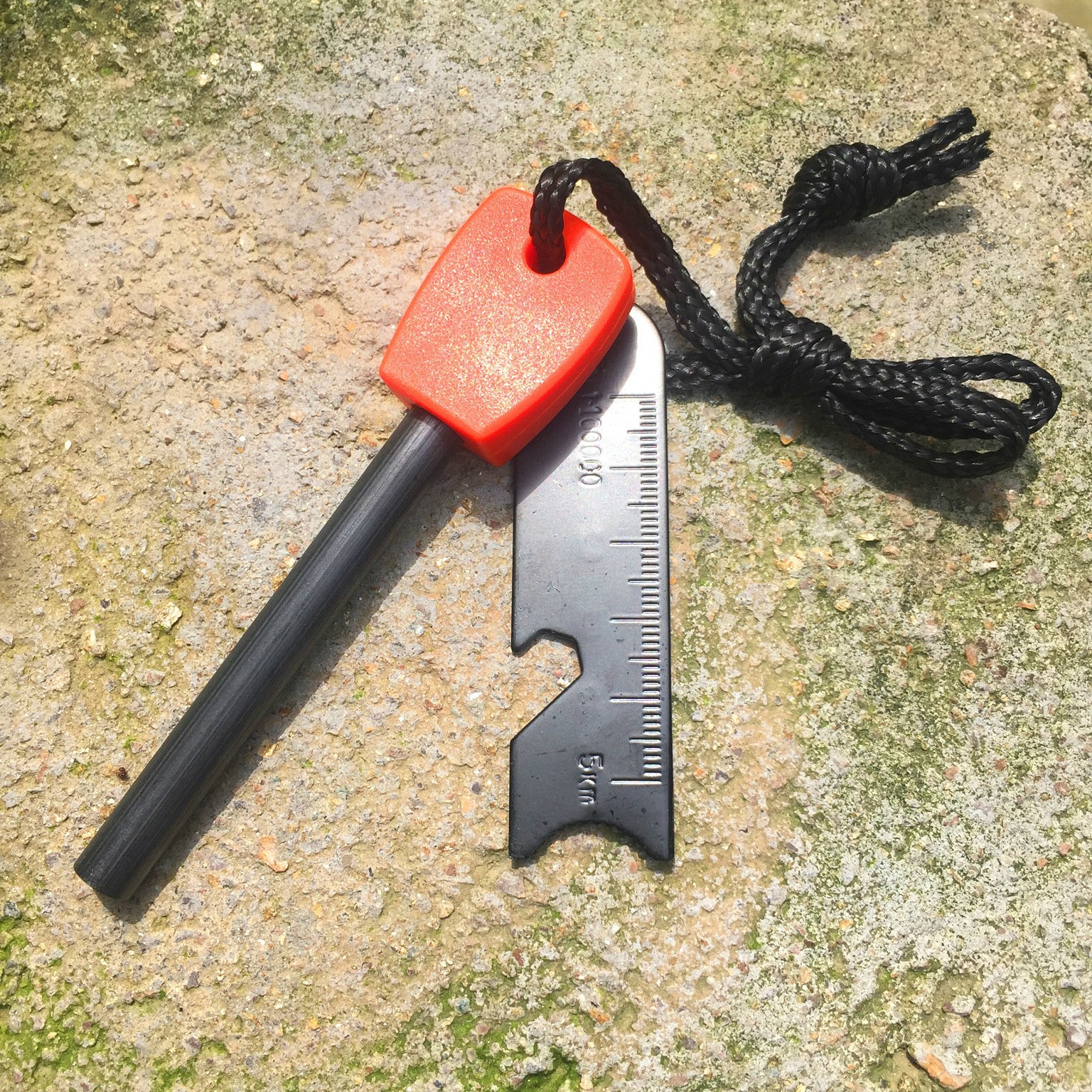 Large solid Firestone outdoor fire-taking magnesium strip magnesium rod fire Rod outdoor equipment fire-taking Rod bottle opener