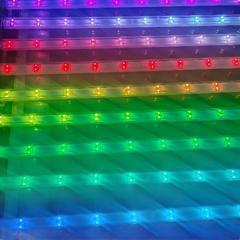 Light Strip Display Led Full-Color Flexible Mesh Screen Outdoor Waterproof Suitable for Various Exterior Wall Installations High-Definition
