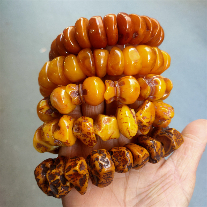 Антикварные различные имитации восковых смол старинные восковые мешки с деньгами счеты с формой винтажные браслеты