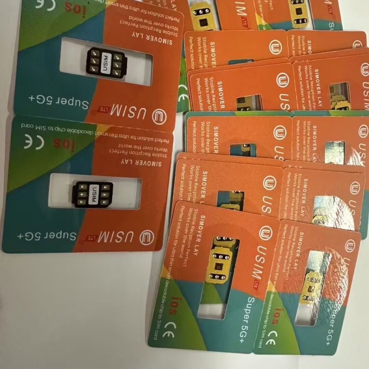 USIM New 2.0MEP Mode Card Sticker Unlock DB Flat for Full Automatic Card Sticker for Apple 141516