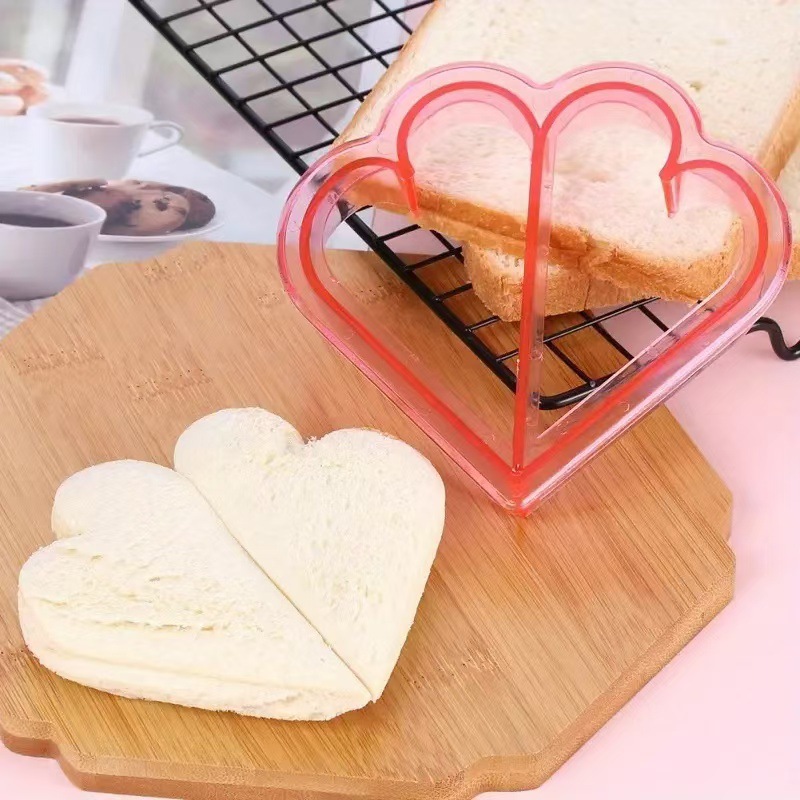 Cross Border Exclusive Bear Bread Cut Sandwich Mold Toast Cut Sandwich Maker Cake Lunch Mold