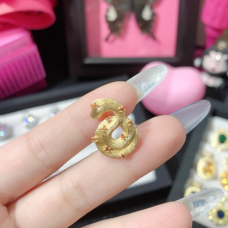 Cene Dazzling Luxury High-Quality Gold-Plated Colorful Gemstone Pendant Women's Japanese and Korean Popular Rich Woman Versatile Party Necklace