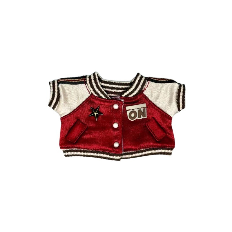 17cm First, Second and Third Generation 1Abubu Labubu Vinyl Doll Pendant Baseball Uniform Casual Suit Replacement Clothes