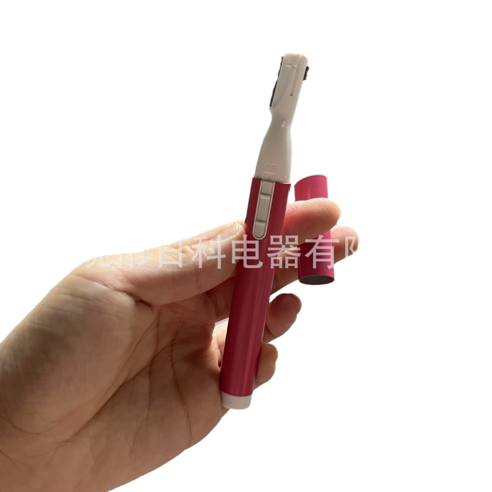 Small Wholesale New High Speed Low Noise Double Head Motor Color Variable Electric Eyebrow Trimmer Battery Model