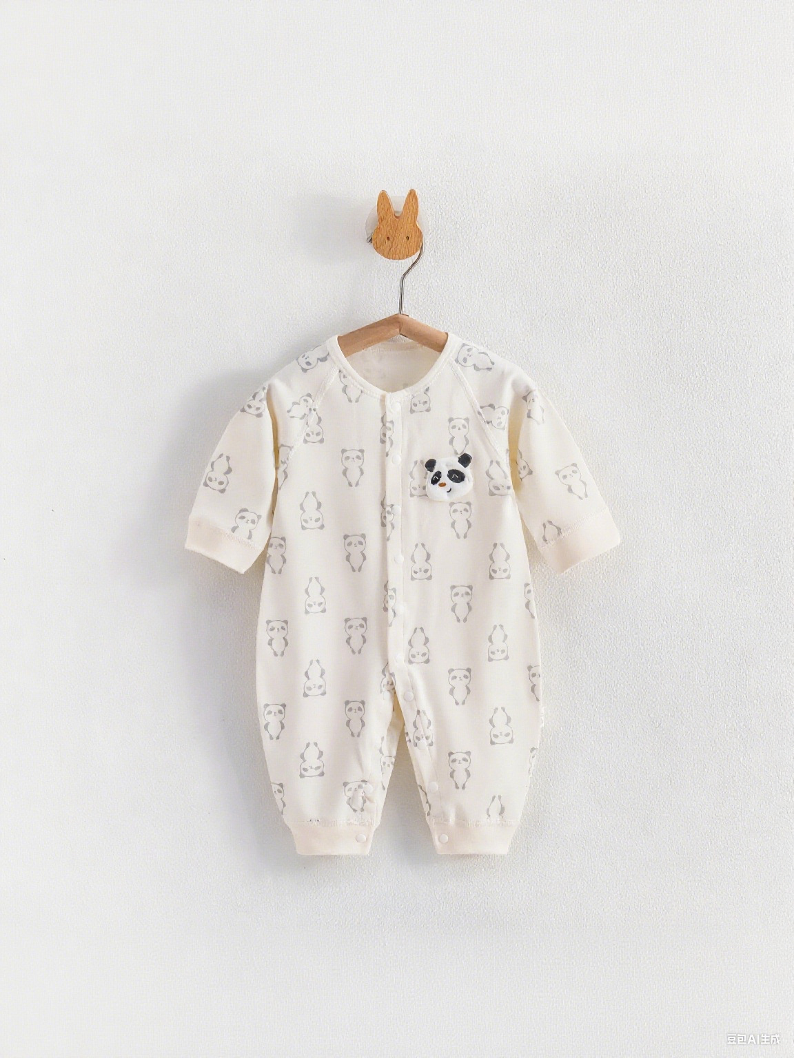 Four Seasons Newborn Baby Jumpsuit Spring and Autumn New Pure Cotton Baby Clothes 0-12 Months Boneless Romper Suit
