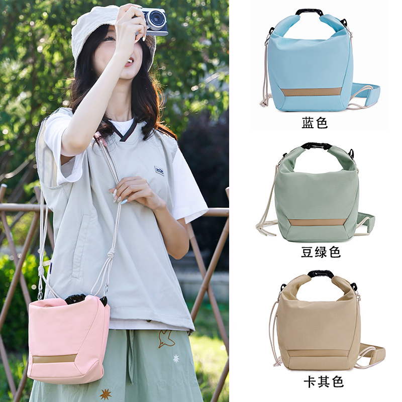 Yunjuan Camera Bag, Photography Bag, Shoulder Chest Bag, Universal Mirrorless Camera Protective Cover, Digital Camera Cross-Body Bag