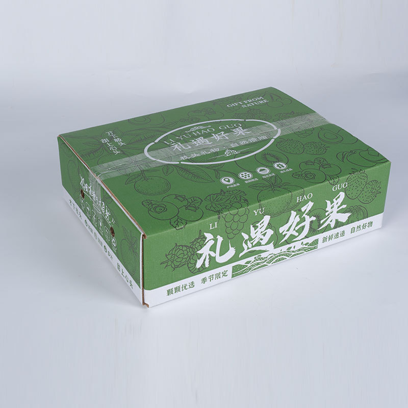 Universal Fruit Tray Series Gift Box Carton Pearl Cotton Express Box Express Box Packaging Wholesale