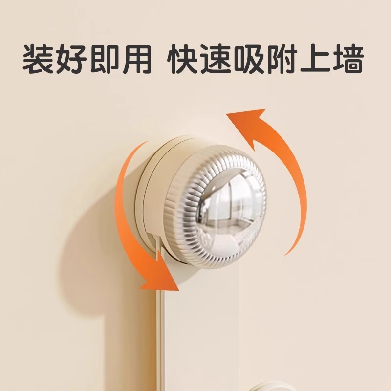 Cream Sucker Rotating Pot Cover Rack Wall-mounted Cutting Board Rack Cutting Board Rack Punch-free Kitchen Storage Rack Storage Rack