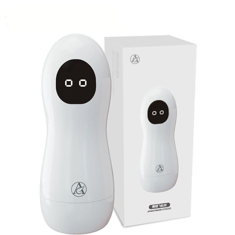 Jimi Aircraft Cup Ideal Aircraft Cup Manual Vibrating Sex Toy Masturbator Real Vagina Inverted Mold Aircraft Cup