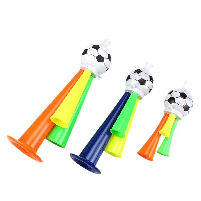 Football Horn fans cute little three-tone horn toy games cheer props cheer horn wholesale