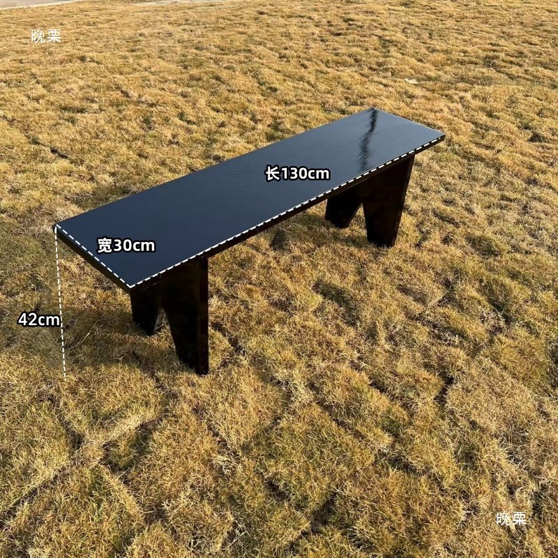 Outdoor Wedding Bench, Log Bench, Long Bench, Hot Pot Bench, Dining Table Bench, Exercise Bench