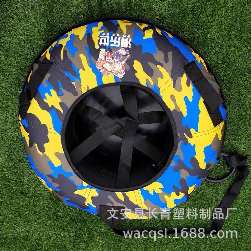 PVC Ski Circle Wholesale Thickened Cold Resistant Inflatable Mat Children's Home Playground Ski Circle Encrypted 80 Ski Circle