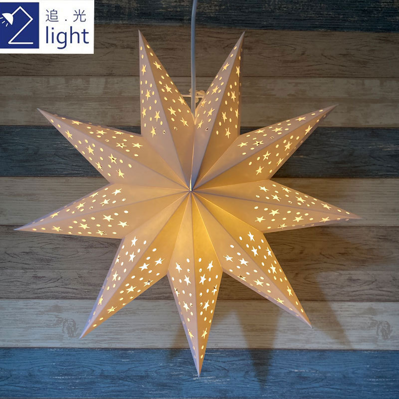 Рождественские украшения, трехмерные звезды, лазерные потолочные лампы