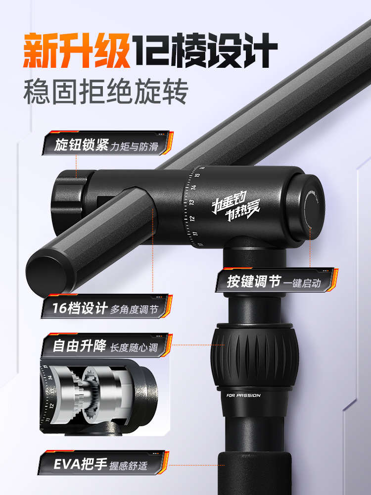 Beno Fishing Umbrella Umbrella Fishing Box Square Umbrella New Camping Sunshade Outdoor 2025 New Special Cane Umbrella