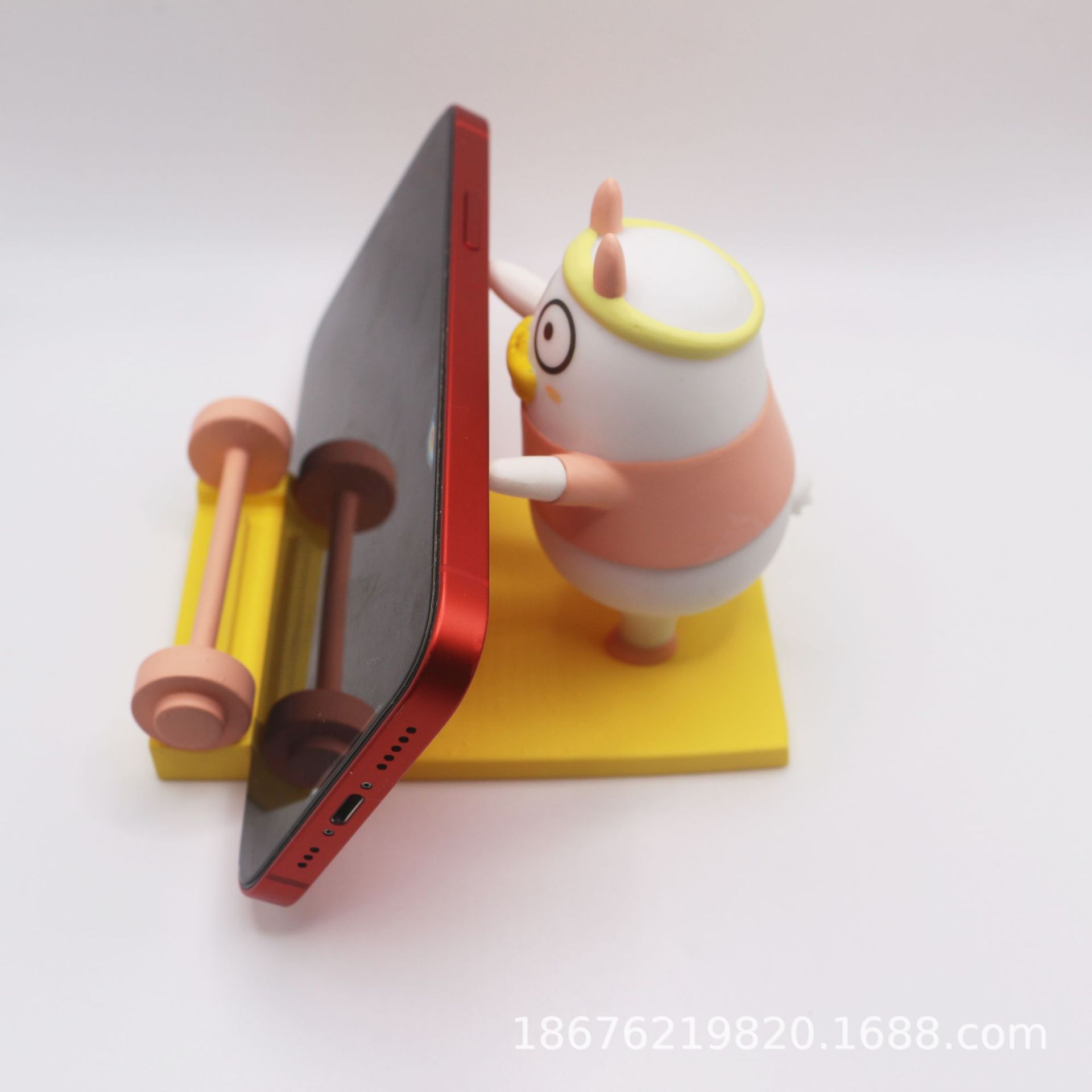 Enterprise creative gift lazy decoration mascot mobile phone holder doll PVC hand-made blind box mobile phone holder doll