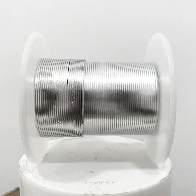 Indium Wire 1Mm2Mm Vacuum Coating Material Metal Indium Manufacturer Wholesale High Purity Metal Indium Wire 3mm