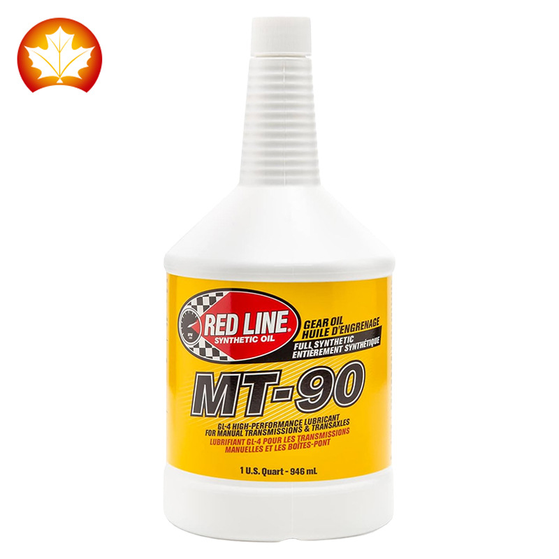 Red line MT-90 ester fully synthetic manual transmission oil gear oil 75W-90 GL-4 imported from the United States