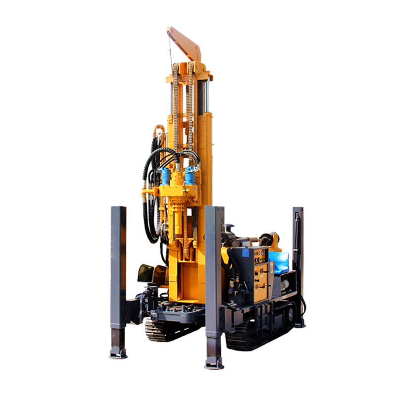 Pneumatic Water Well Drilling Machine Cross-Border Export 180.2m 300m Pneumatic Well Drilling Machine Water and Gas Dual-Use Well Drilling Machine