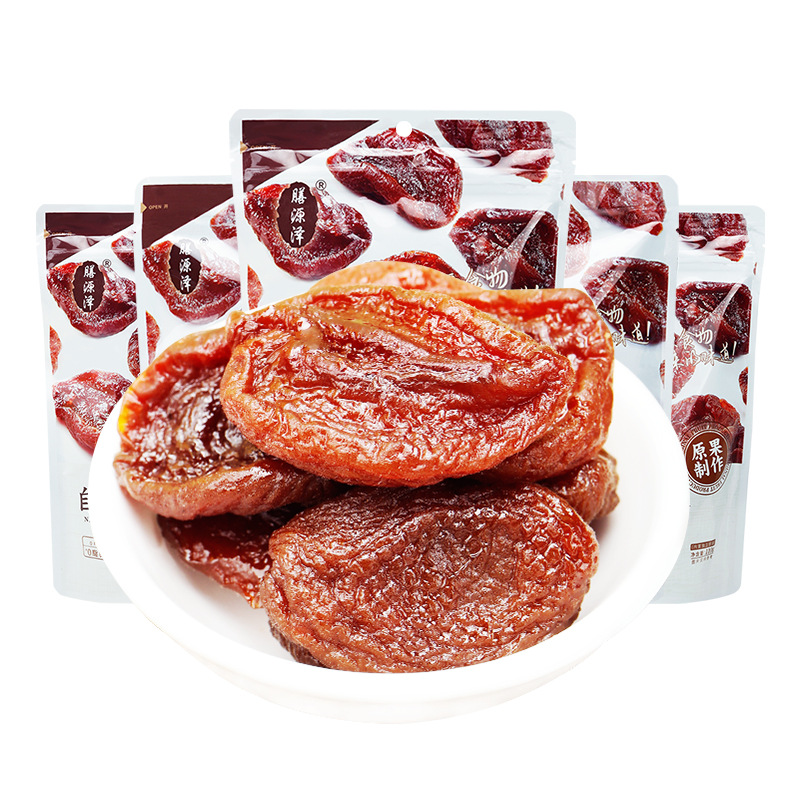 Food source ze natural semi-dried apricot 110g natural dried apricot natural seedless hollow hawthorn snack