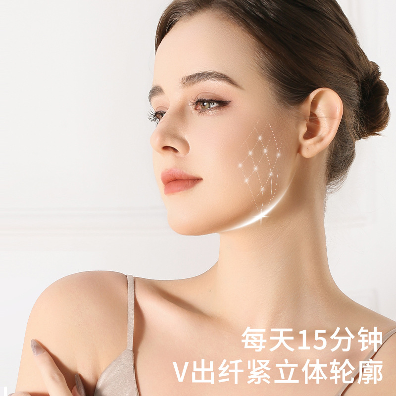 Cross-Border Ems Microcurrent Roller Face Shaping Device V-Face Radio Frequency Beauty Firming and Lifting Facial Massage Instrument