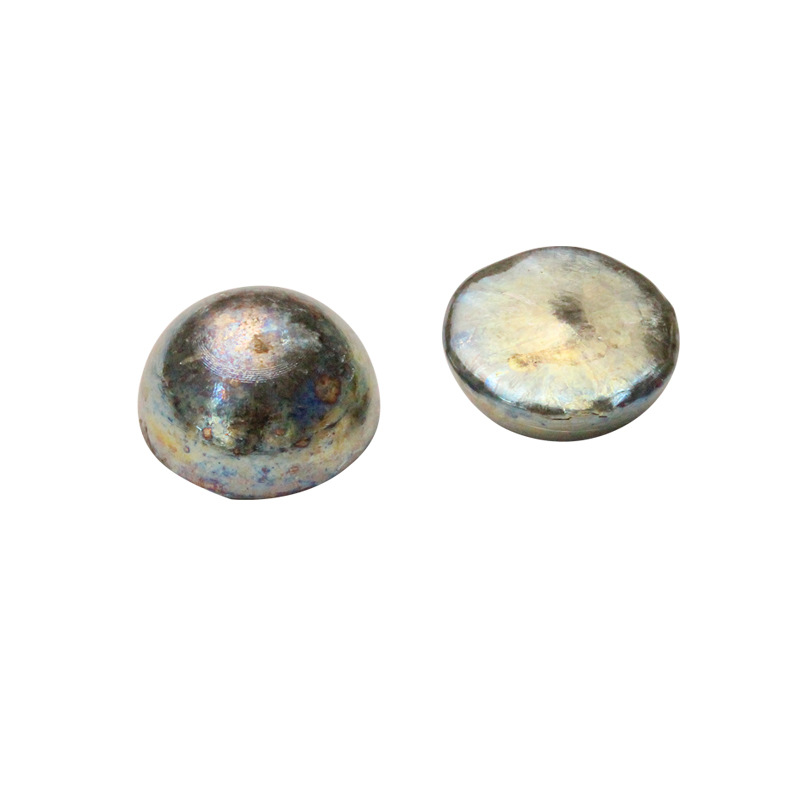 Dongguan Manufacturers Large Supply Free Shipping Bismuth Hemisphere 100 g Small Package Raw Material Purity 99.99