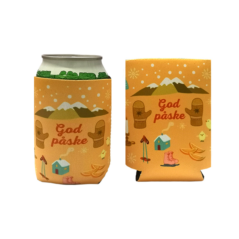 Diving material material cup cover can add LOGO European and American hot-selling neoprene beer cola pop can insulation cover
