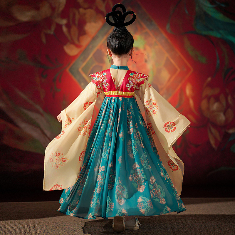 Girls Dunhuang Feitian Ancient Style Han Dynasty Spring and Autumn 2025 New Girls Ancient Tang Suit Children's National Style Ethnic Clothing