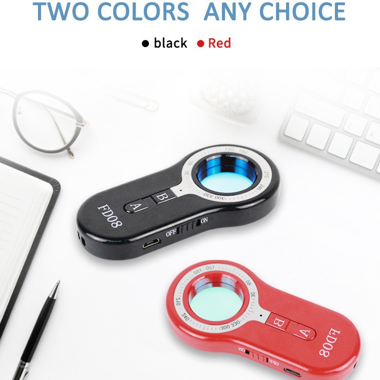 Cross-border FD08 anti-eavesdropping infrared anti-theft camera detector infrared scanning Detector gps scanner anti-monitoring