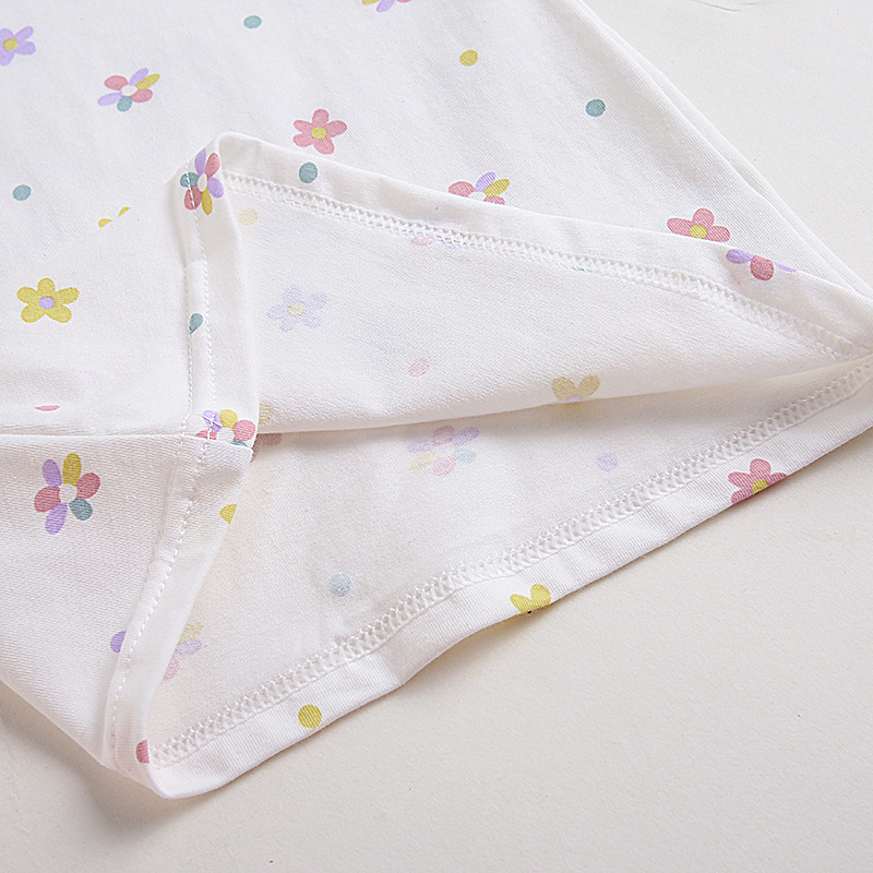 Girls Camisole Kidsren's Pure Cotton Baby Inner Wear Baby Korean Style Summer Kidsren's Bottoming Shirt Lace Vest