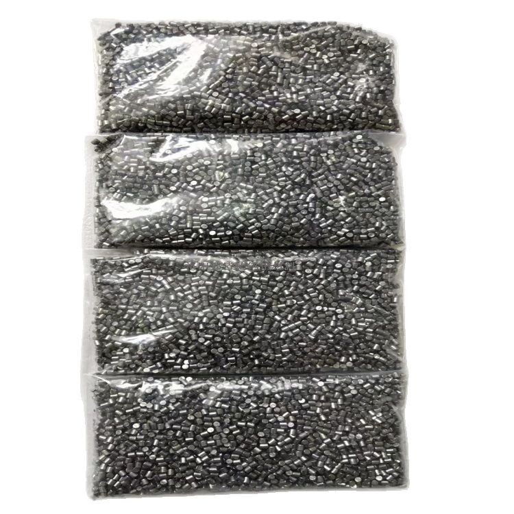 Pure Metal Hafnium Particles 3*3mm Sponge Crystalline Block Pure Hf Rod Diameter 5*200mm Wire Material