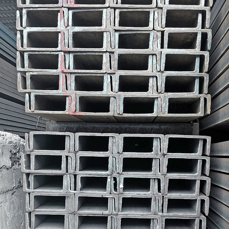 Guangdong Galvanized Channel Steel Profiles Channel Iron Spot Q235U Type Curtain Wall Bracket Equipment Manufacturing 10 # 14 #